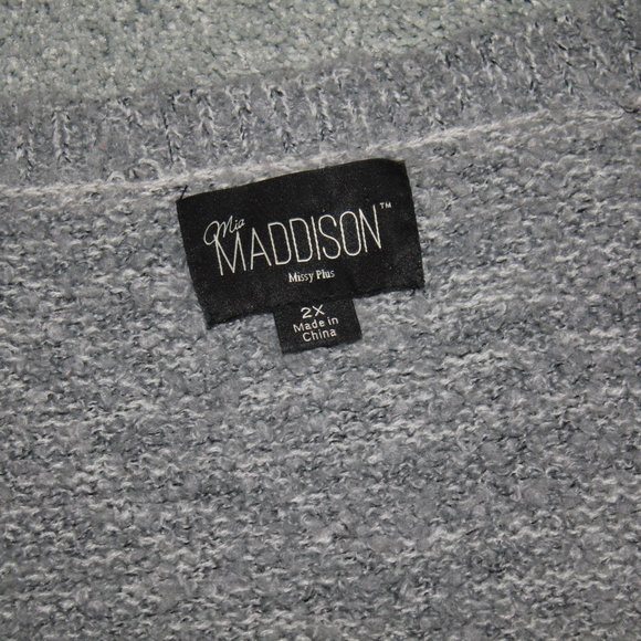 Mia Maddison Missy 2X Pullover Sweater Eiffel Towe - Picture 2 of 3